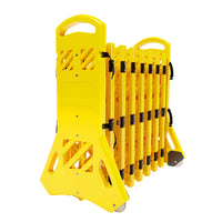 plastic barrier for mall and crowd