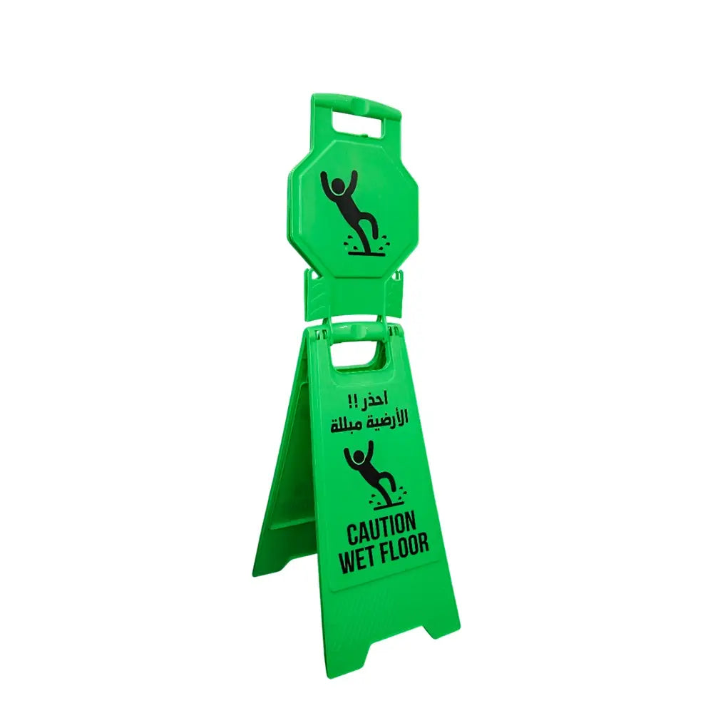foldable caution wet floor sign