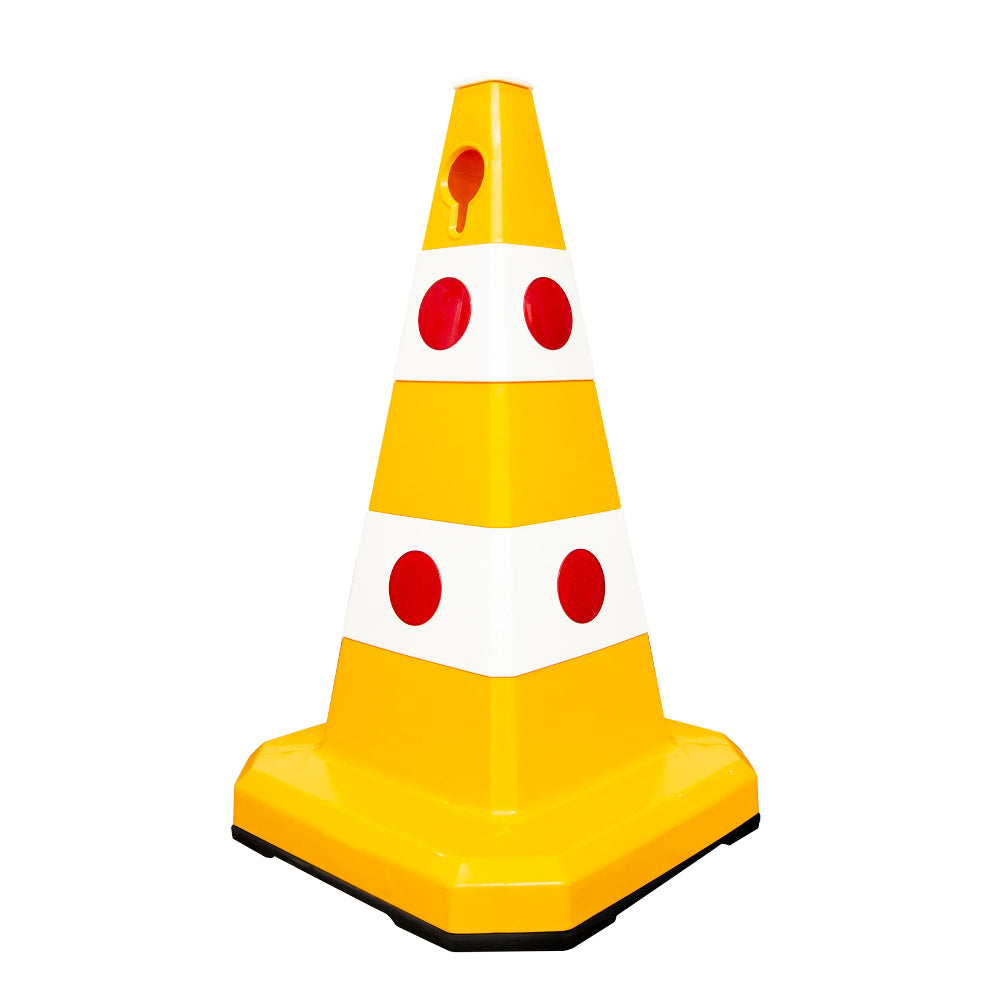 Evelux 62CM Traffic Cone - Yellow
