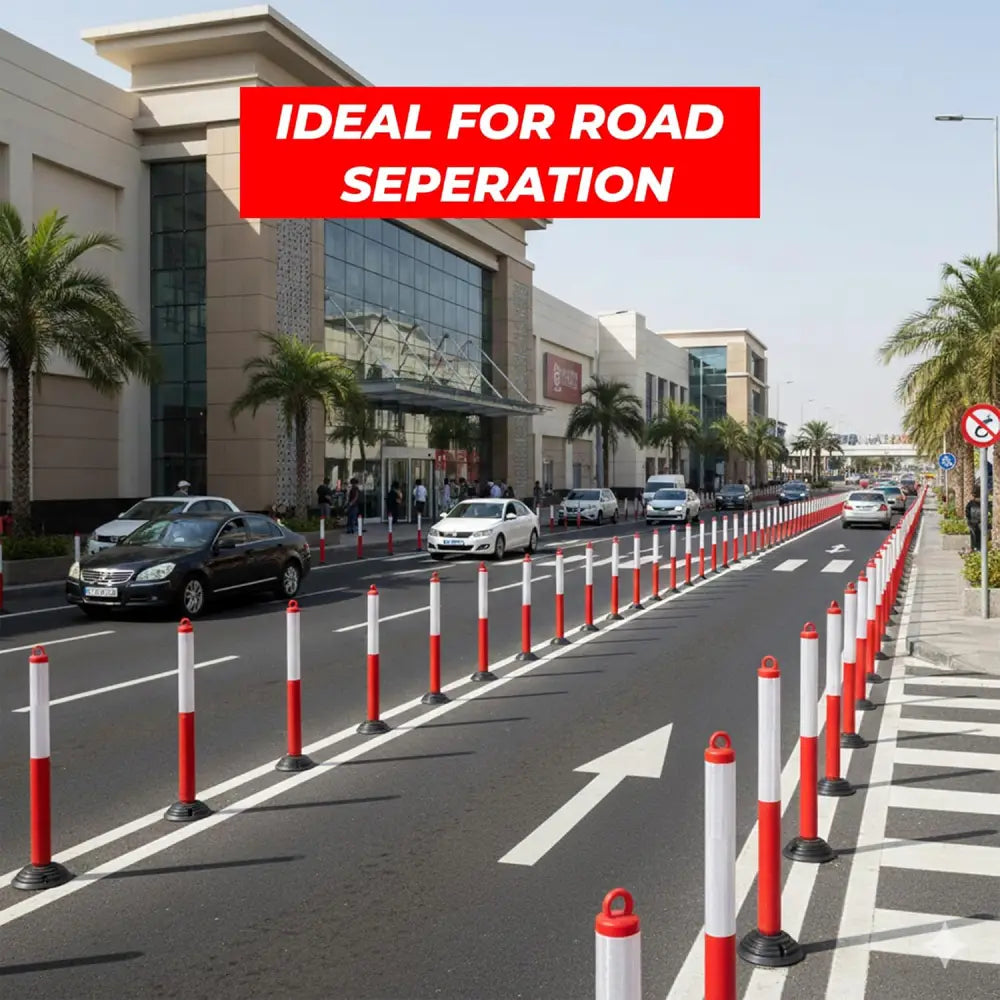 Road separation barriers