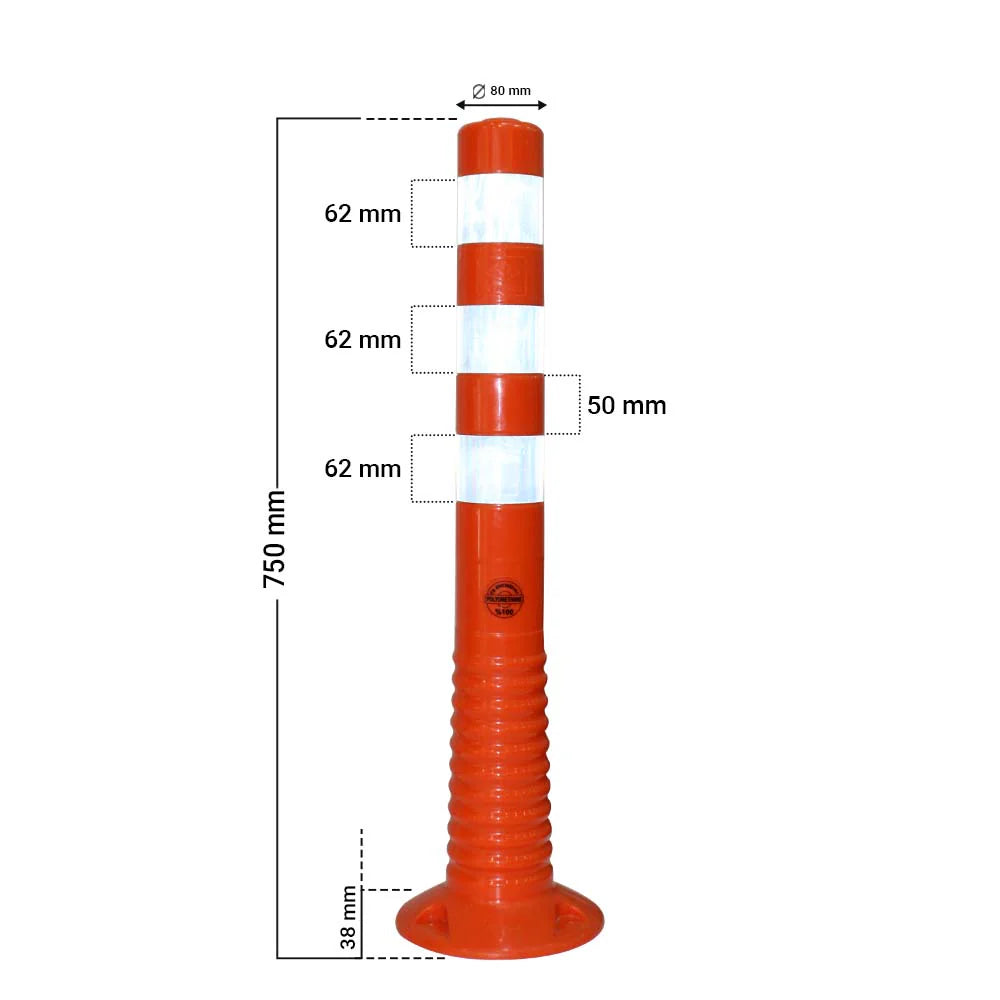 traffic delineator for roads