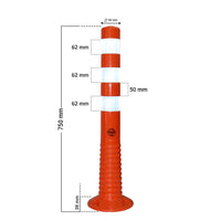 traffic delineator for roads