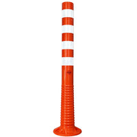 Traffic flexible delineator