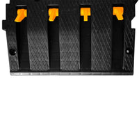 speed ramp with yellow one way spikes