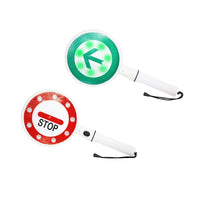 Berry Stop and Go LED traffic control baton with red and green lights for safety signaling