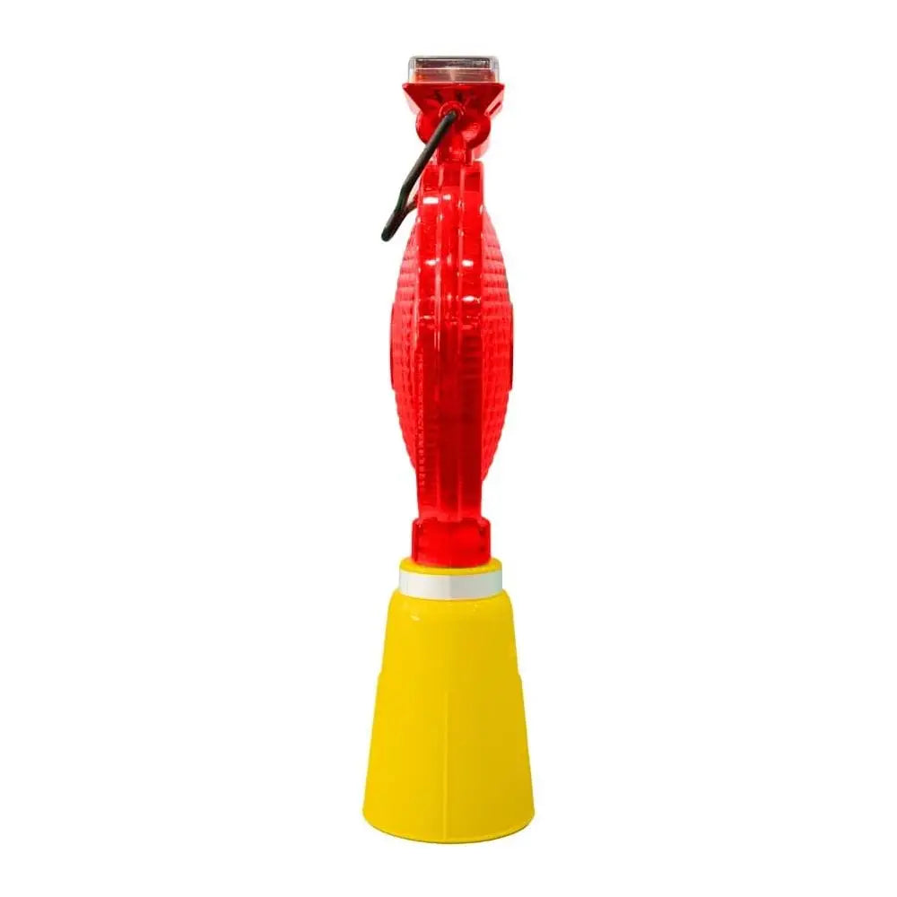 solar lamp cone red