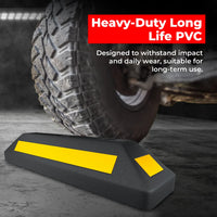 Vehicle wheel stopper