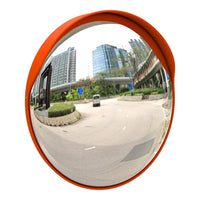 120cm round convex safety mirror with wide angle view for traffic and parking safety