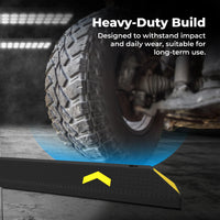 Heavy Duty Wheel Stopper 183CM Strong PVC Material