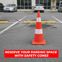 Durable 90cm PVC traffic cone in orange unbreakable design for outdoor use