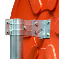 Outdoor convex safety mirror 45 cm for parking and driveways