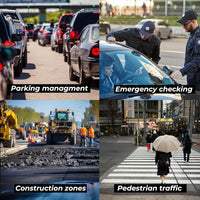 Security traffic light wand