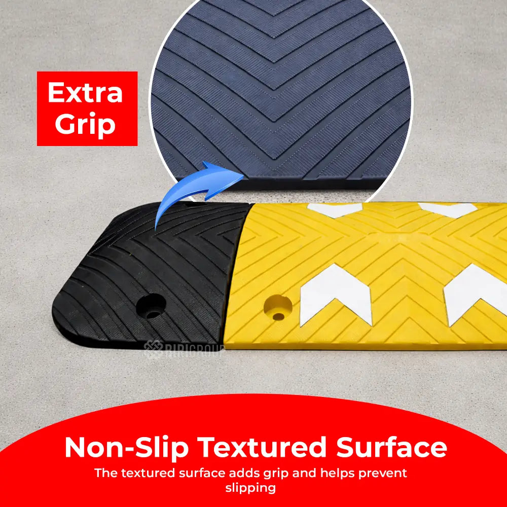 Speed bump side cap