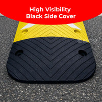 Traffic calming ramp end