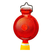 solar lamp cone red