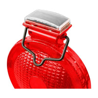 solar lamp cone red