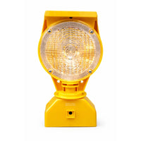 Solar warning light bracket red blue for traffic safety and mounting