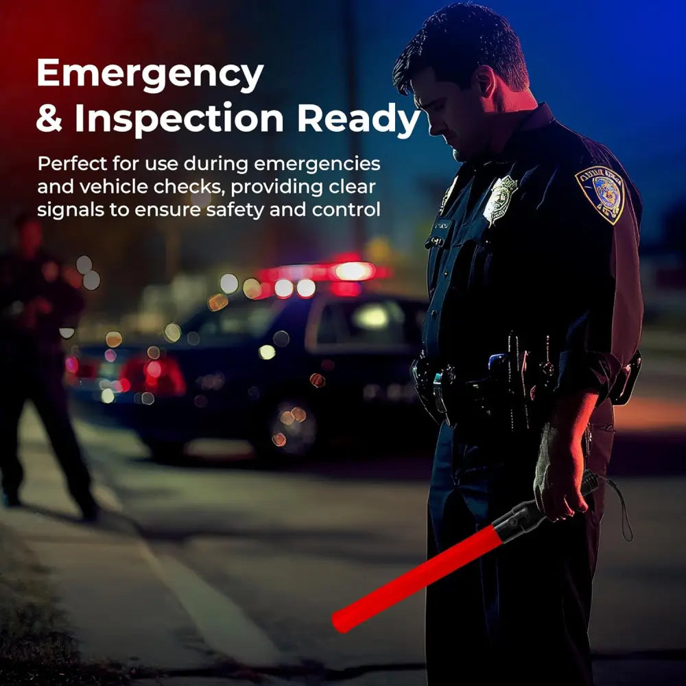 LED traffic baton