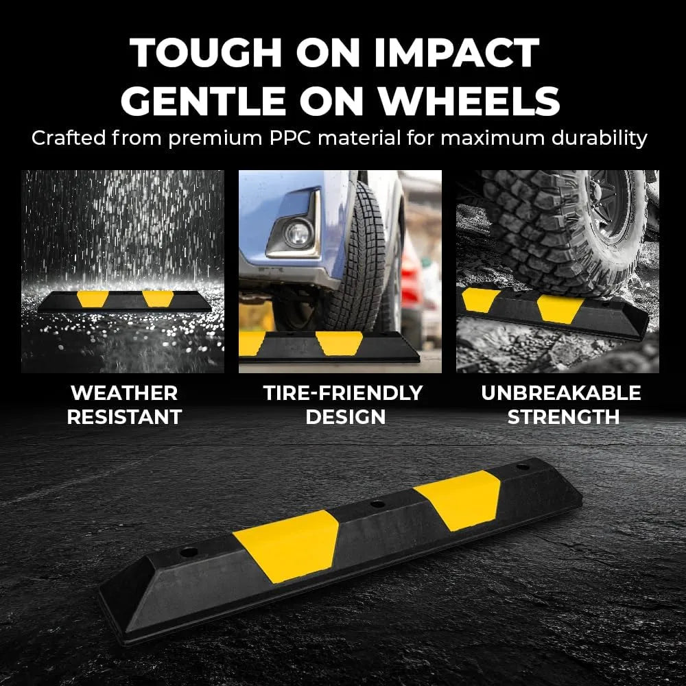 110cm wheel chock black