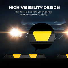 High Visibility wheel stop