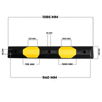 110cm wheel stopper measurements