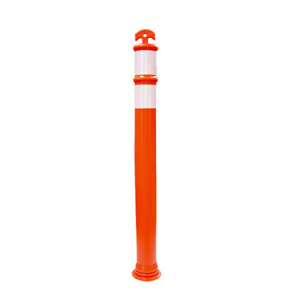 Traffic Safety Reflective Delineator Post Orange 115CM
