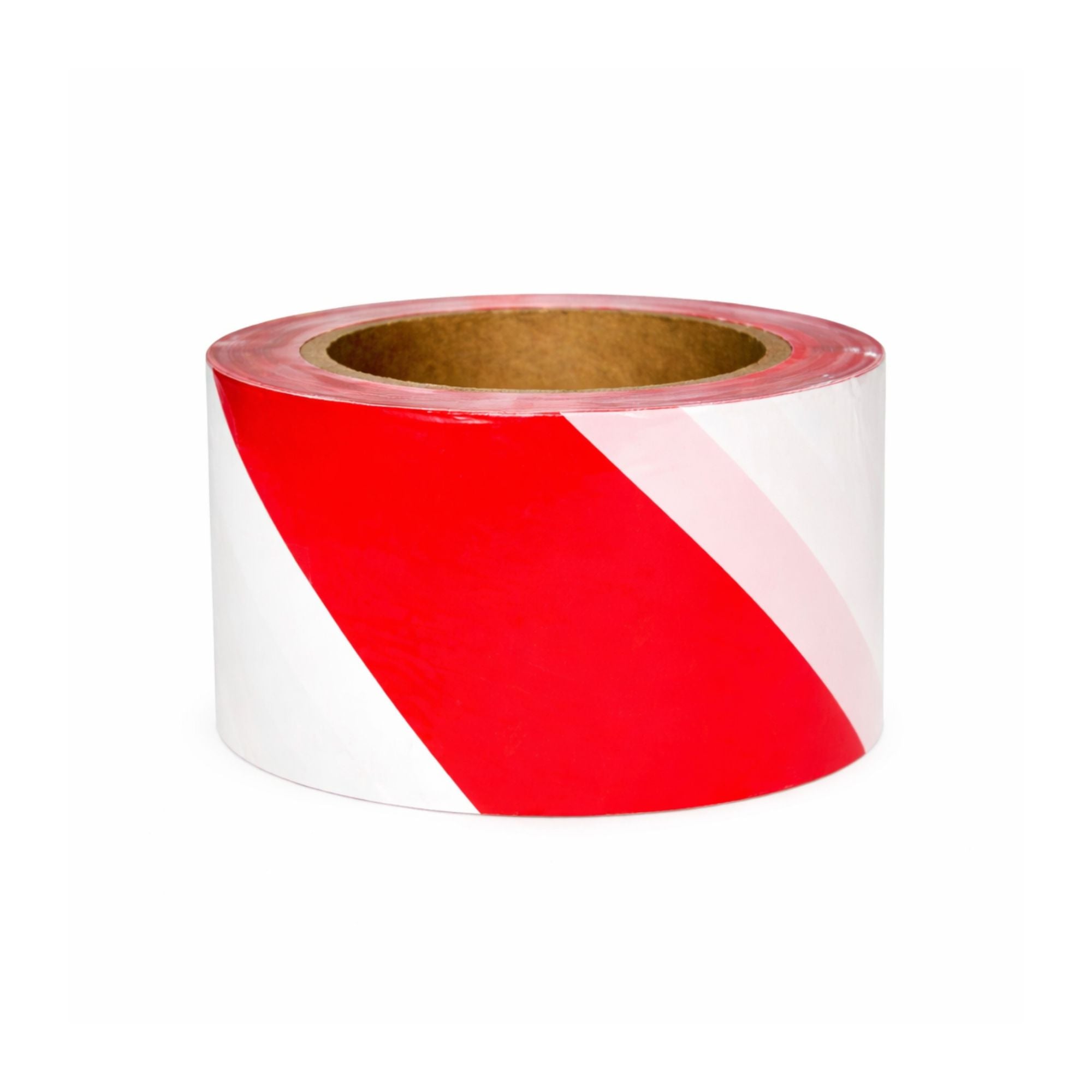 Red White Barrier Tape 3 Inch x 200M | Non Adhesive Warning Tape