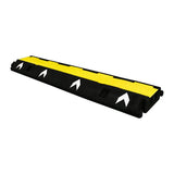 2 Channel PVC Cable Protector Ramp with Flip Open Lid