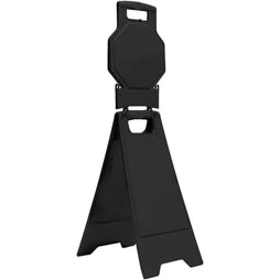 Berry Blank Safety Floor Sign Black Foldable A-Frame