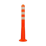 75cm Orange Flexible Delineator Post | Reflective Barrier Post