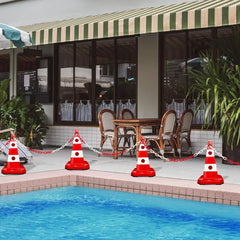 Heavy Duty PVC Reflective Traffic Safety Cone 62CM