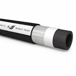 Air Hose 1/2 Inch 50M Black Reinforced PVC Medium Pressure