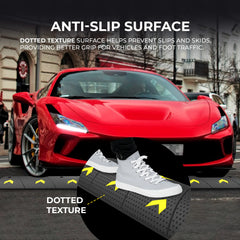 1 Meter Speed Ramp Hight 6 cm - Black