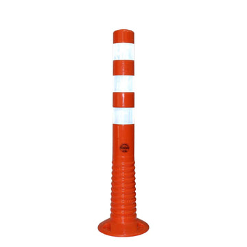 Flexible Traffic Delineator Post 75CM Orange