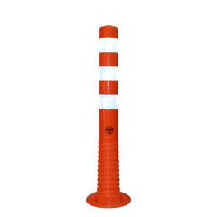 Flexible Traffic Delineator Post 75CM Orange