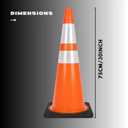 75CM PVC Traffic Cone