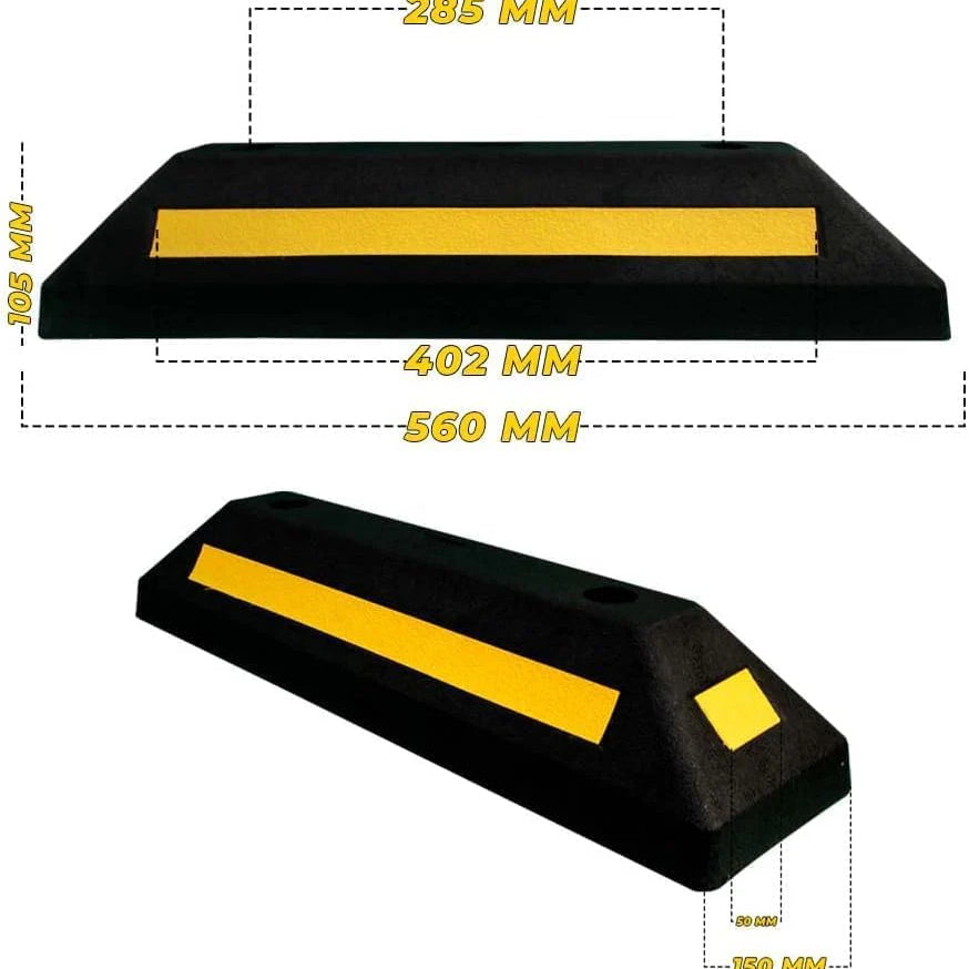 Heavy Duty Wheel Stopper - 57CM