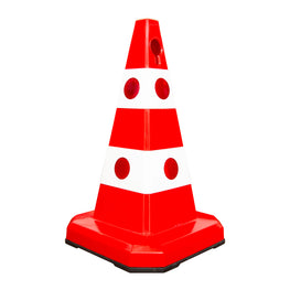 Evelux 62CM Traffic Cone - Red
