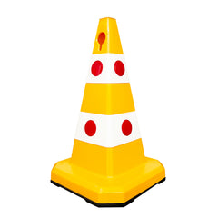 Evelux 62CM Traffic Cone - Yellow