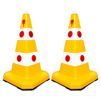 Evelux 62CM Traffic Cone - Yellow