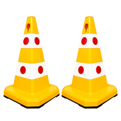 Evelux 62CM Traffic Cone - Yellow