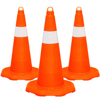 Evelux Unbreakable Traffic Cone 50CM