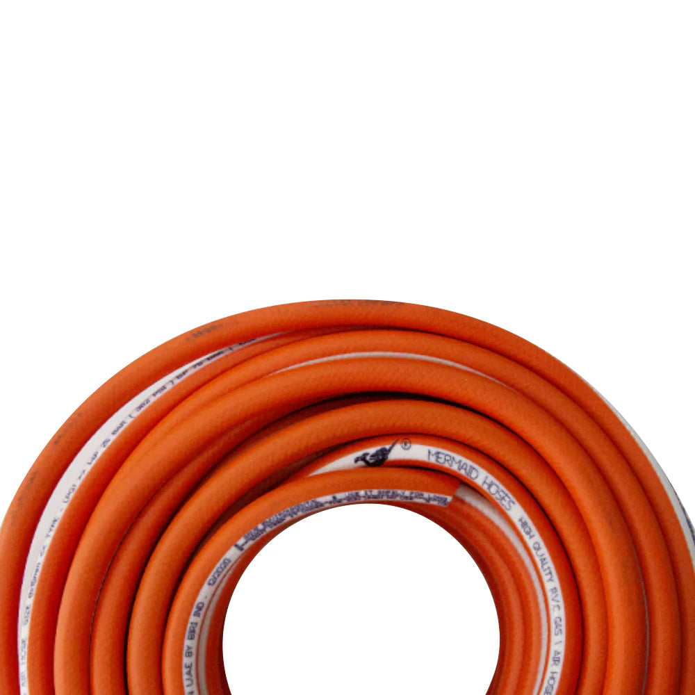orange gas hose 