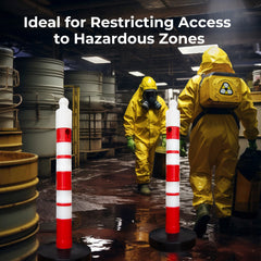 Evelux Delineator Post - Red | 120cm