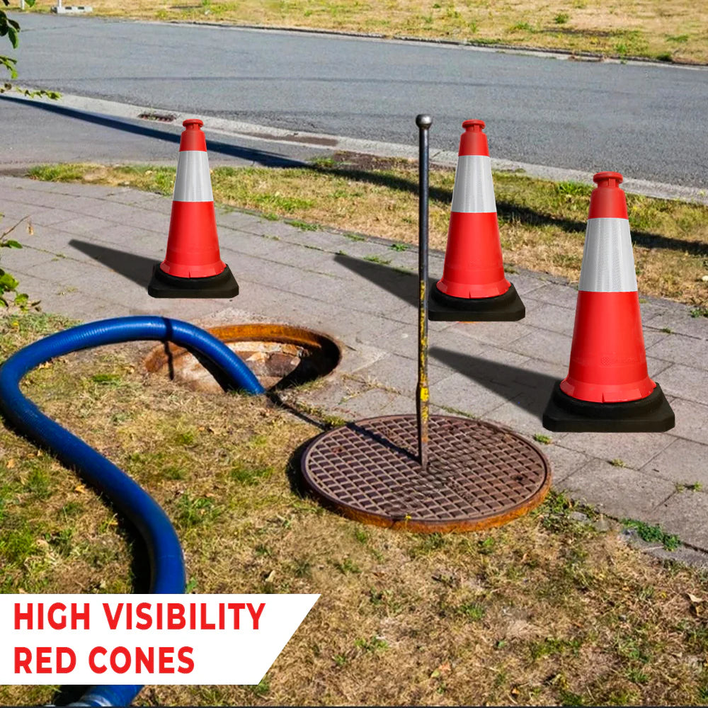 75CM Traffic Cone - Red