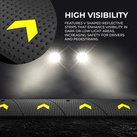 1 Meter Speed Ramp Hight 6 cm - Black
