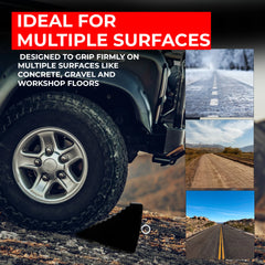 Heavy-Duty 5KG Rubber Wheel Chock