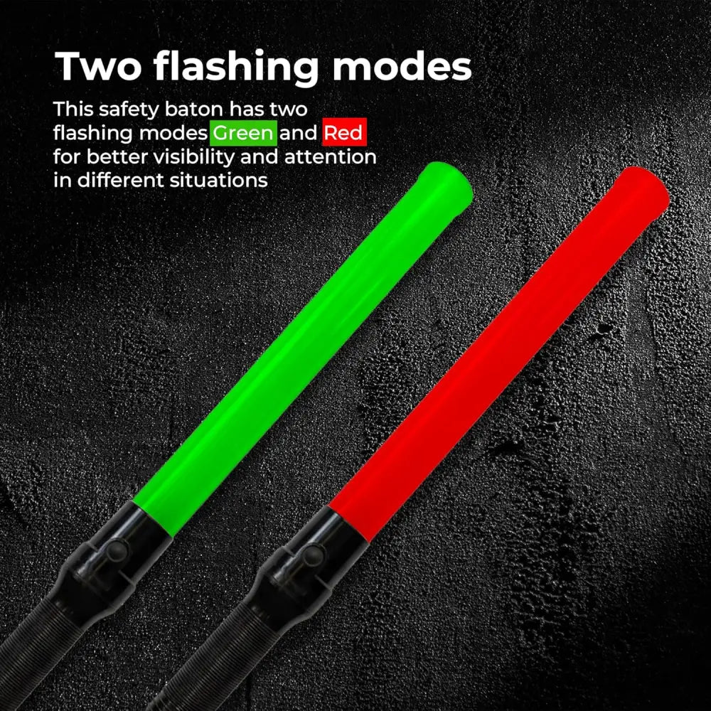 led traffic safety wand baton