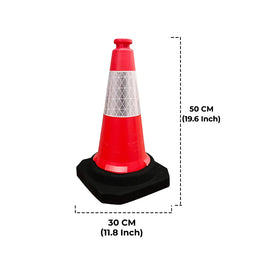 50CM Traffic Cone - Red