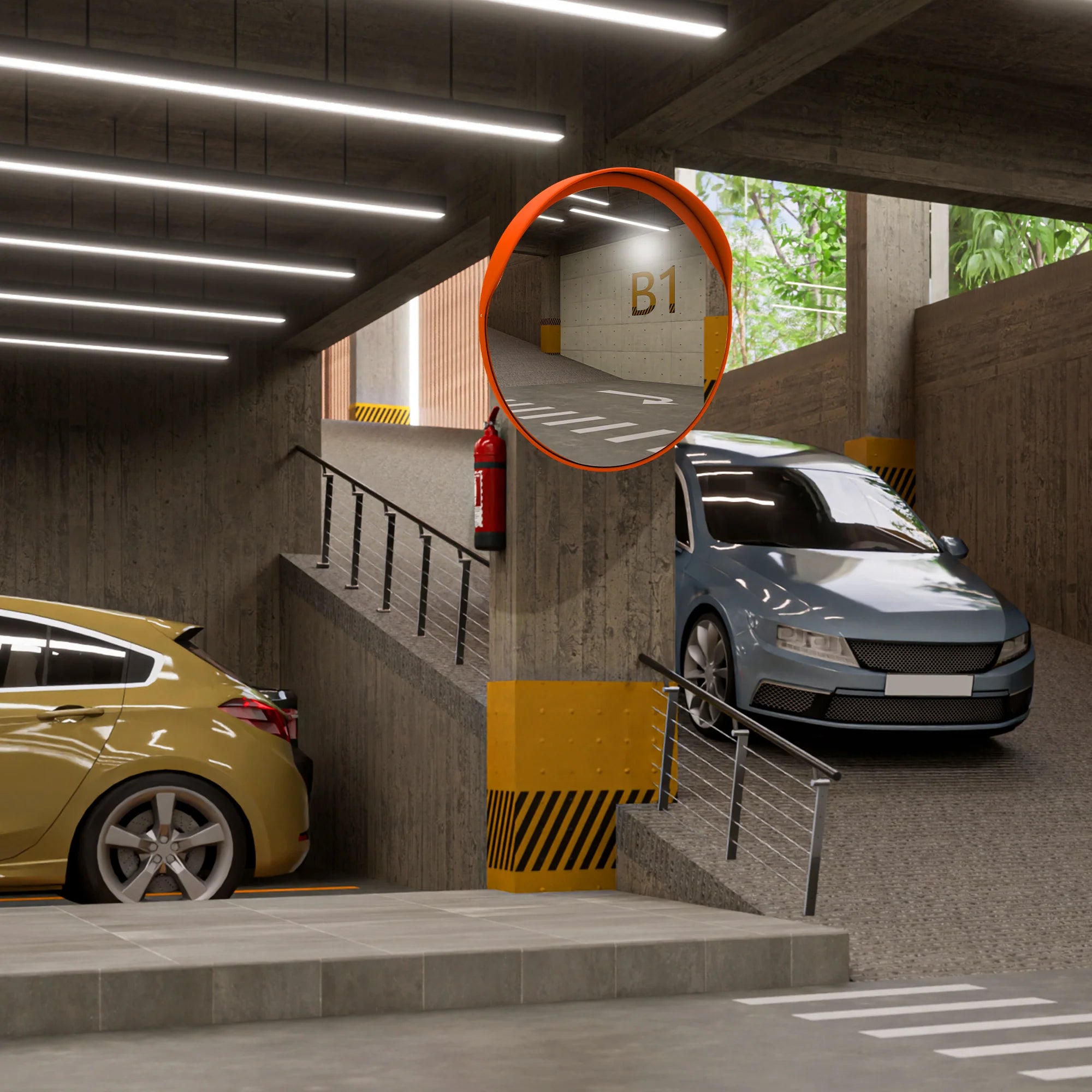 Safety Convex Mirror - 60CM